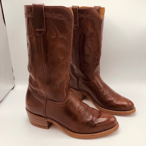 MENS BRAZILIAN HANDCRAFTED COWBOY BOOTS EXCEPTIONALLY WELL MADE IMPORTED LEATHER - Picture 6 of 15